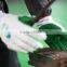 China famous Cotton 10 G rubber coated work safety gloves for Industria