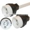 rohs, ce certification and porcelain material ceramic sockets GU10