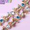 Bling Bling Fashion latest Fancy Rhinestone Cup Chian For Garments,bags,shoes decorations YSC03