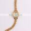 Small gold watches bracelet quartz watch
