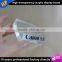 JLP acrylic brand display logo block thick high transparency block