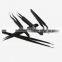 FEIT electronics esd products stainless steel eyelash extension black anti static tweezers