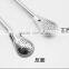 Hollow Club-Mate Straw Spoon Stainless Steel