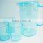 Quality Unique Household Plastic Pitcher Cup Set