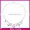 2016 shiny fashion wholesale stainless steel star diamond necklace Personalized jewelry