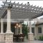 recycled backyard outside hollow composite wood decking wpc decking pergola tent