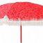 180CM New Elegant promotional umbrella beach outdoor umbrella with tassel