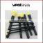 Branded Yellow Hair Makeup Brush Kits 10 Pcs