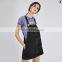 latest denim dress tops girls denim overalls fashion denim dress JXQ762
