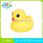 2016 New !PVC Funny big rubber duck baby bath learning toy ZT8890