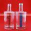 High quality woman shape bottle square vodka bottle glassbottle