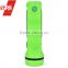 SMD2835*6+1W LED Solar Rechargeable Flashlight-Red&Green