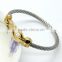 Alibaba Hot Products Wire Gold Silver Rose Gold Bracelets