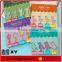 Lovely customer printing sheet colorful assorted shapes binder clip