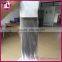 vigin wholesale hair 1B grey straight two tone color human ombre hair extensions