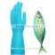 Silver Latex Rubber Gloves