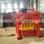Semi automatic block machine QTJ4-40 vibro press fly ash bricks making plant