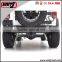 Rear bumper for jeep wrangler jk off road car bumper 4x4 bull bar or winch bar
