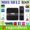 LED tv Smart Electronics Home Audio, M8S s812 Video & Accessories Tv Receivers Set Top Box m8s