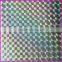 PET holographic cold lamination film for printing and packing company