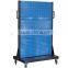 cheap plastic bin steel plate racks /hanged bins racking