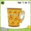 Take Away Food Grade Paper Material Paper Coffee Cup With Handle