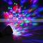 LED Crystal Rotating Bulb Lamp / Christmas Party Stage Light / led mini light bulb lamp