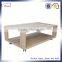 Good Quality Living Room Furniture MDF Coffee Table with Wheels