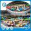 Children playground mini shuttle amusement kiddy mini roller coaster