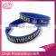 Top quality two color scented silicone cheap wristbands for NBA