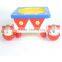 Boxed Wooden Clockwork Dancing Sister Music Box Musical Box