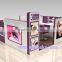 factory direct sale customized 10 by 10 feet eyebrow threading kiosk design in mall for sale