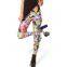 Womens gym yoga shorts fitness plus size jumpsuit Adventure Time Bro Ball Leggings fashion new women Digital print Glastic Pants