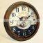 wood material quartz movement wall clock,clock wood