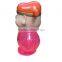 Custom Vinyl Mammon Figure Money Box,Clear Plastic Mammon Toy