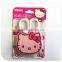 plastic mini scissor with cartoon holder for kids