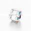 D123 jewelry silver cable car charm,sterling enanel beads with crystal