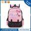 FRESH Color students backpack nylon fabric ykk zipper with many compartments