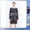2016 Fashion Ladies Long Sleeve Flower Embroidered Dress