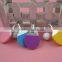 Colorful mini all sports ball key ring/key chain,steel key chain mini
