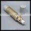 15ml 30ml 50ml 80ml 100ml 120ml Frosted Airless Spray Pump Bottle, Gold Silver Plastic Airless Cosmetmic Bottle