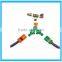 Garden Hose Splitter 2 Way Y Valve Hose Connector with Built in Shut-offs