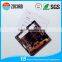 Manufacturer Supply plastic luggage tag with transparent loop