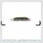 Custom shaped made small clip stainless steel spring for toys