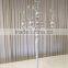 Glass Votive Candelabra Centerpiece, Gold Candelabra For Wedding Decoration