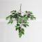 Artificial ficus leaves/banyan tree leaf/decorative foliage leaves