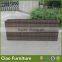hot sell gardent tools plastic plant pots rattan flower pot