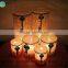 Polygon votive candle jars