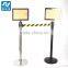 Stainless Steel Sign Holder, Information Stand