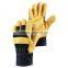 cow grain leather gloves